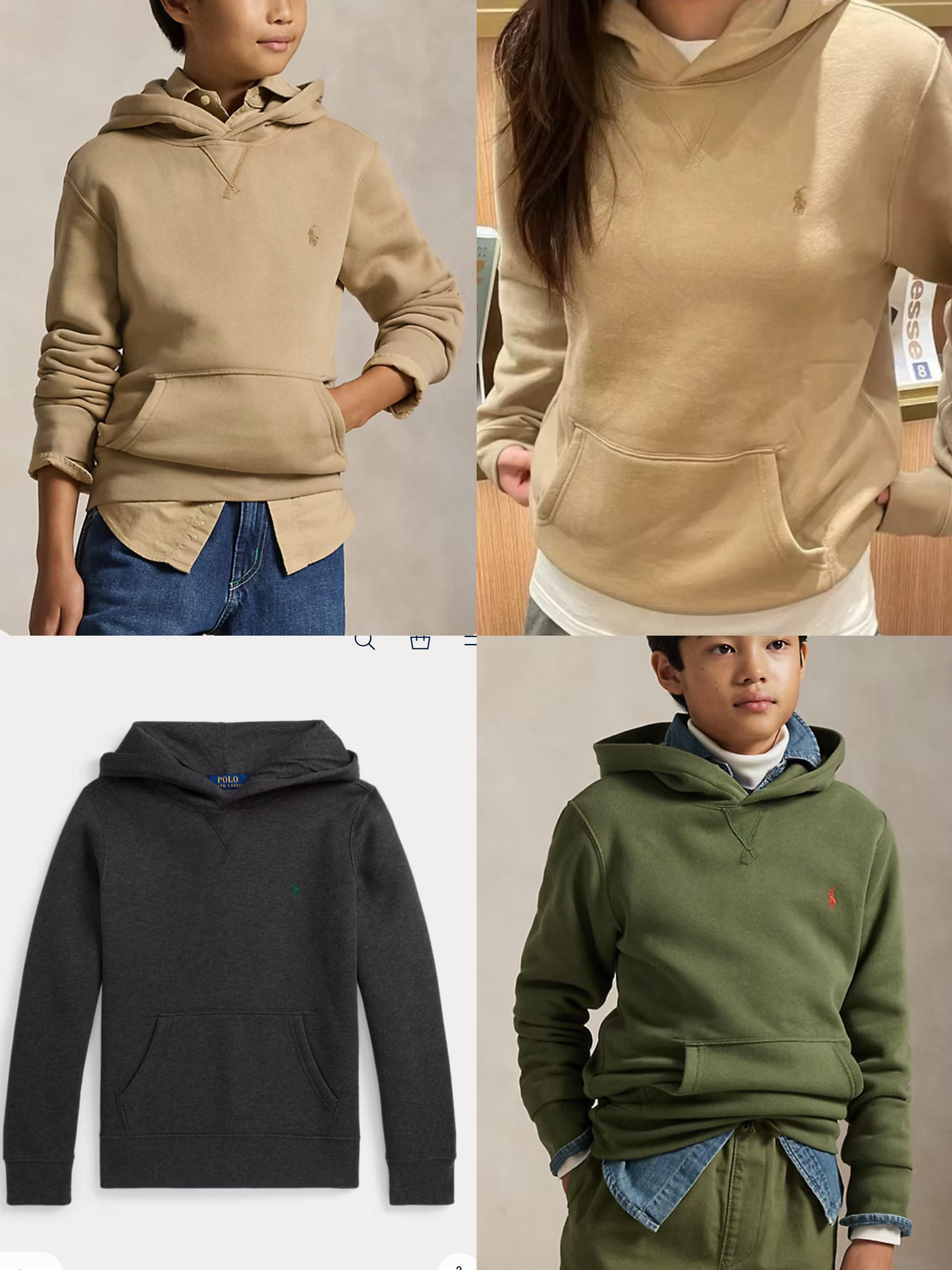 251229 美國減價Polo 男大童有帽衞衣