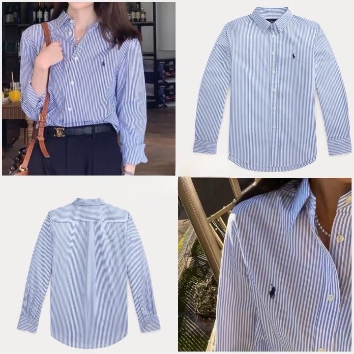 251229 美國減價Polo 男大童淺藍恤衫