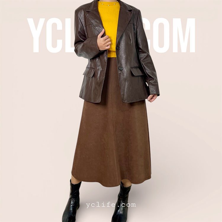 美拉德風格A字長裙