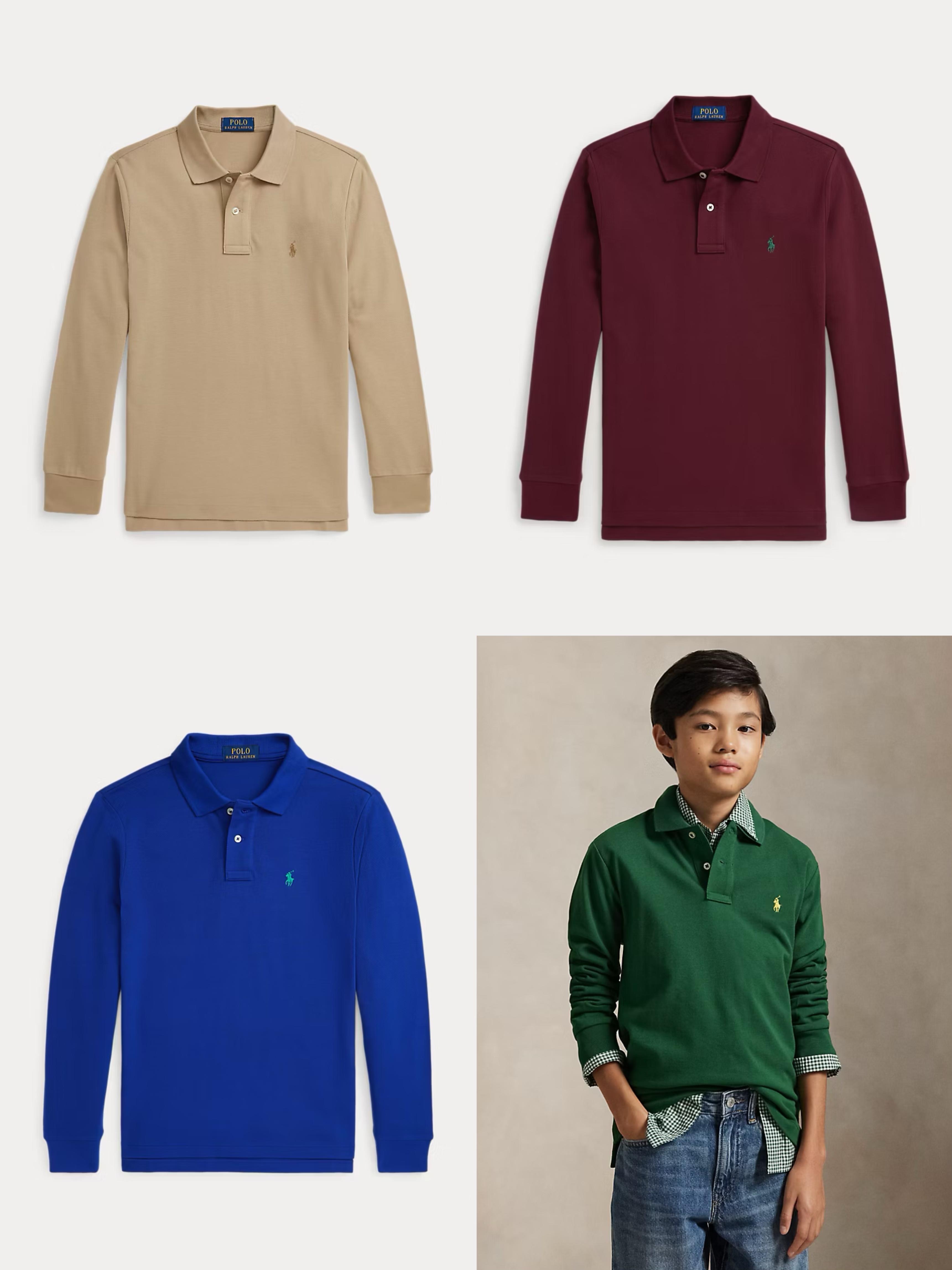 251229 美國減價Polo 男大童Polo上衣