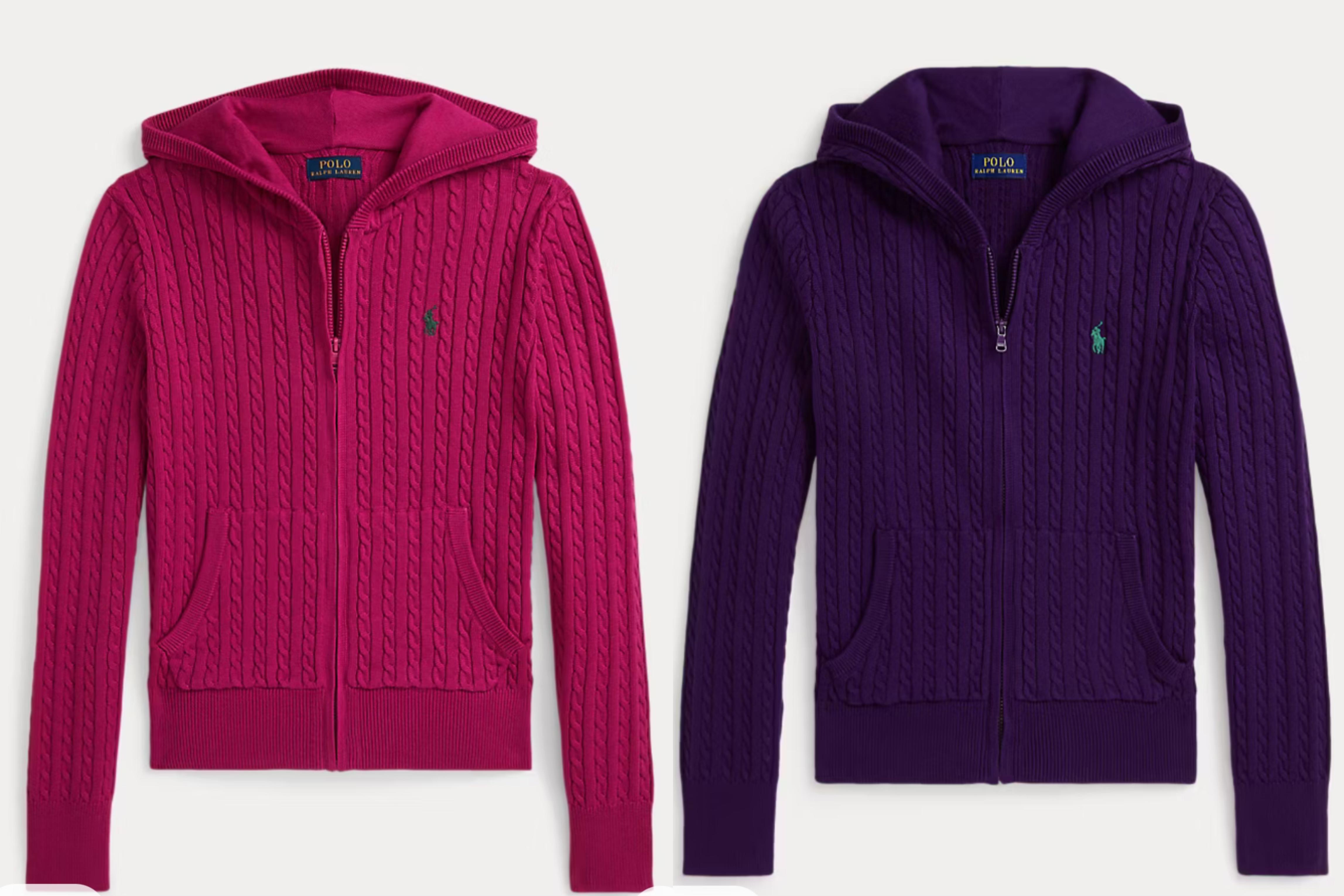 251229 美國減價Polo 女大童針織外套