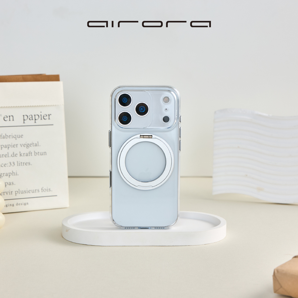 AIRORA iPhone 17系列 全方位支架軍規防摔殼 磁吸支架