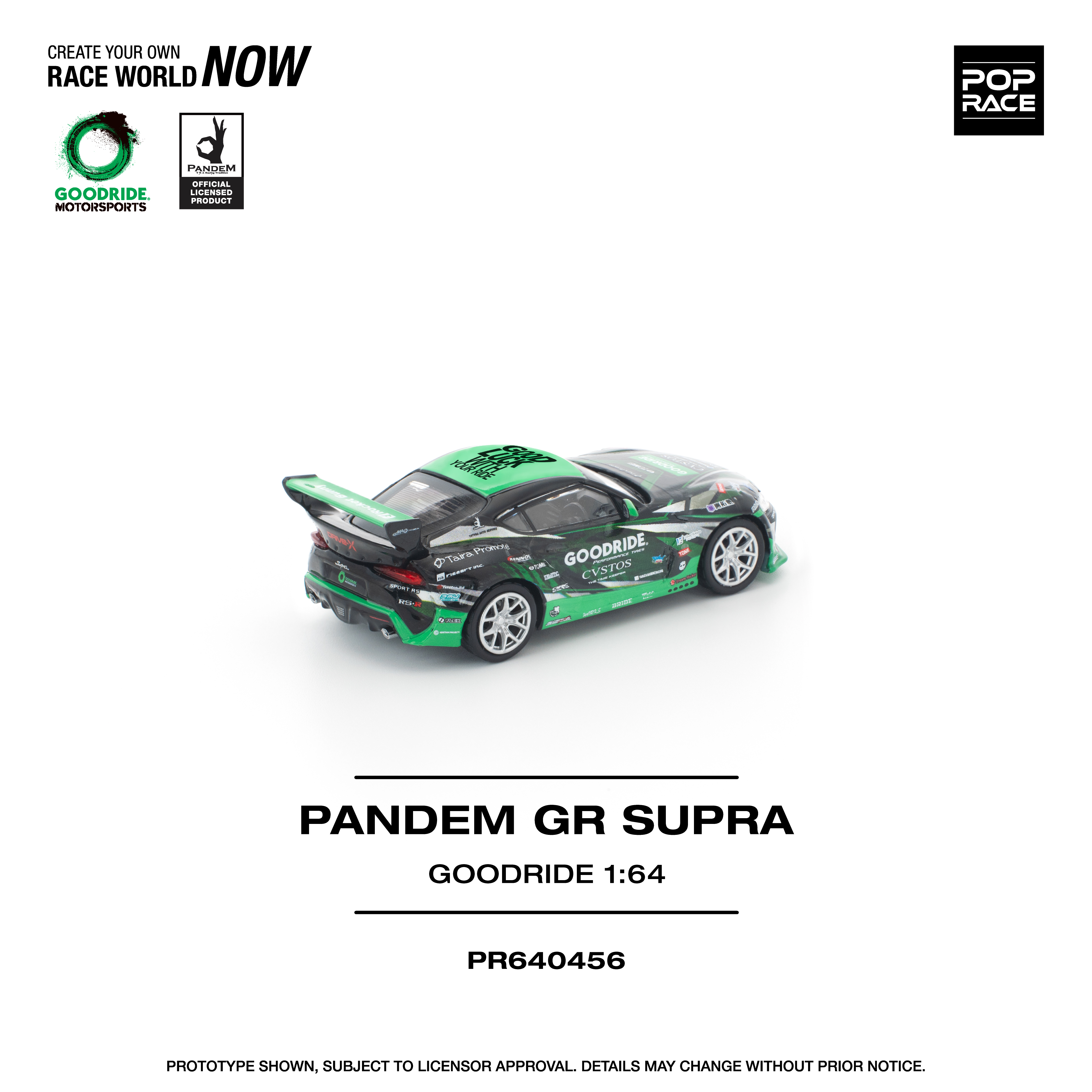 [預訂] POPRACE 1/64 GOODRIDE PANDEM GR SUPRA