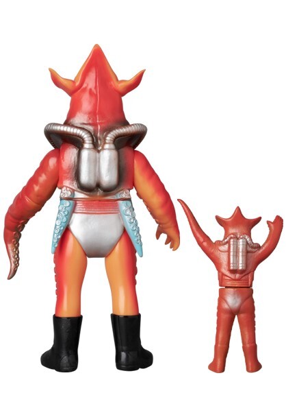 [預訂] Medicom SOFUBI 火焰魷魚 Squid Fire (新色+迷你軟膠)