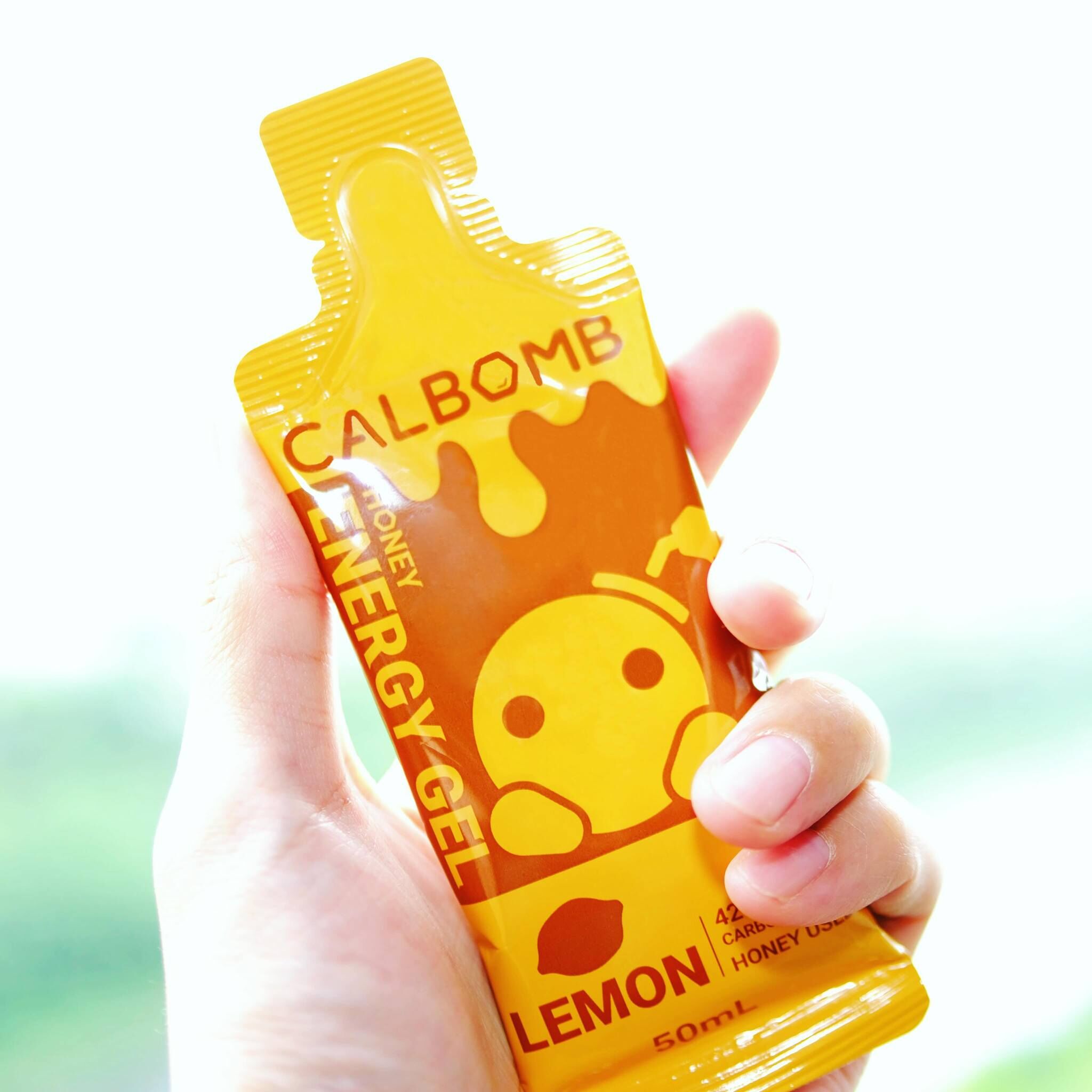 CALBOMB｜碳水炸彈  蜂蜜檸檬 純天然能量果膠 50ml/ 3、6、10入