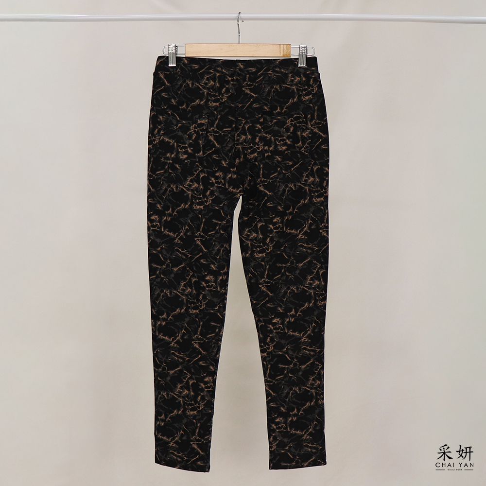 微絨渲染空氣棉貼腿褲