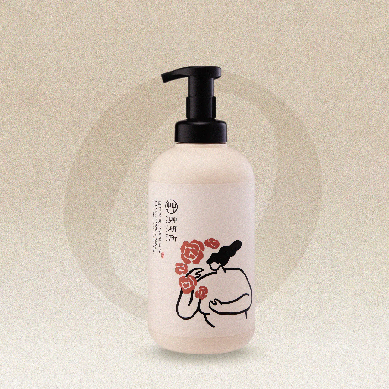 艸研所 銀耳潤澤冷製液態皂 1000ml - 乾性肌推薦