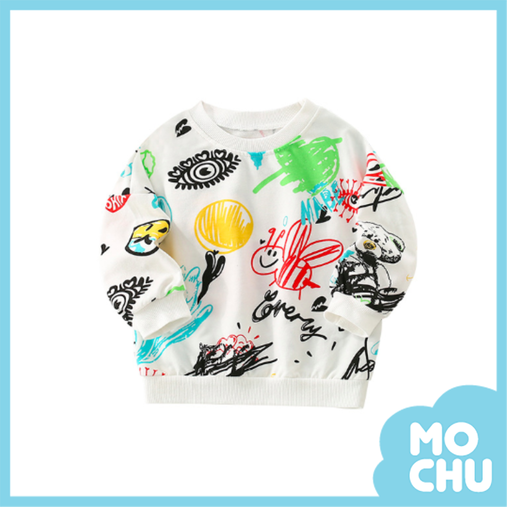 塗鴉異想世界長袖上衣