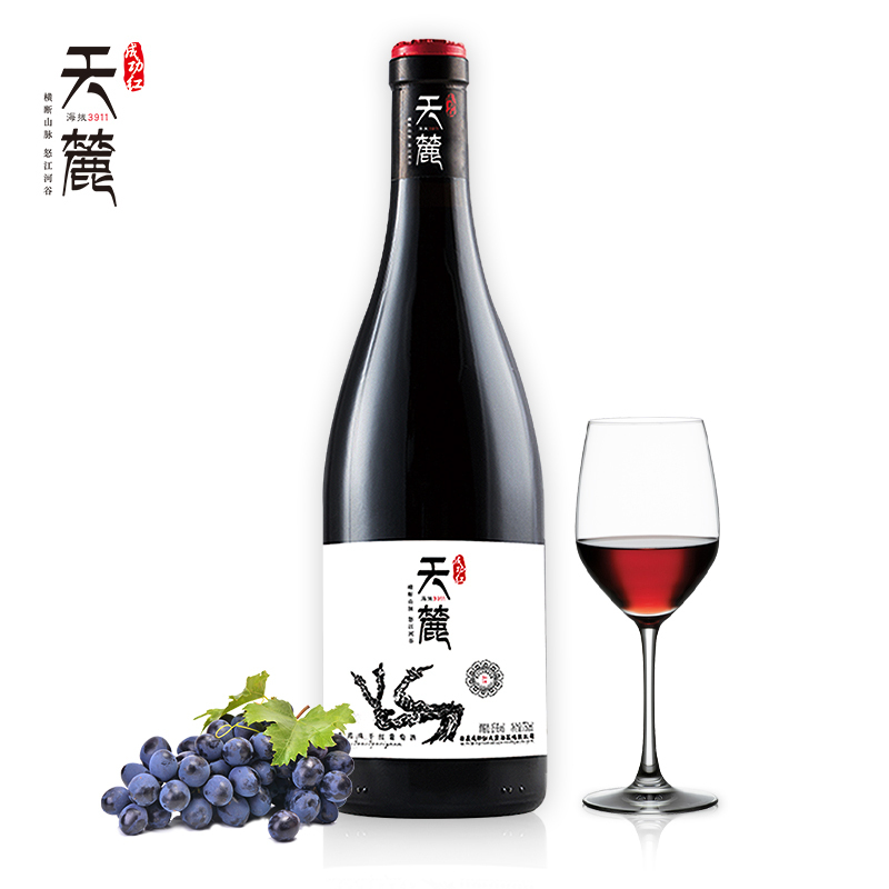 中野 嘉之「紅梅小禽」　Edition3 西藏天麓怒山Cab Sauv 750ml