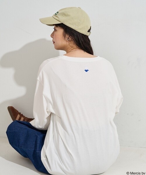 FREAK'S STORE / miffy Food Print Long T-Shirt