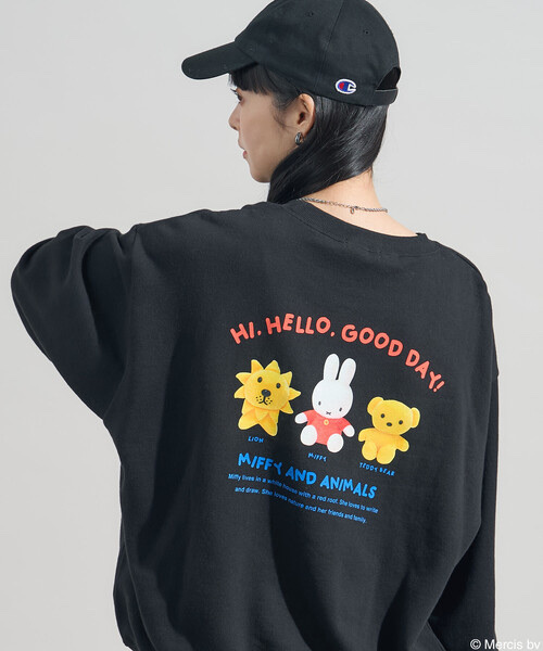 FREAK'S STORE / Miffy Animals Print Sweatshirt