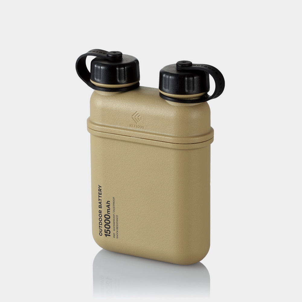 日本ELECOM - NESTOUT 戶外型行動電源｜15000mAh