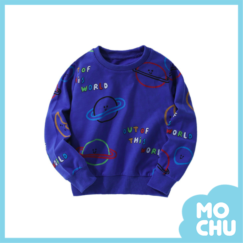 微笑星球長袖上衣