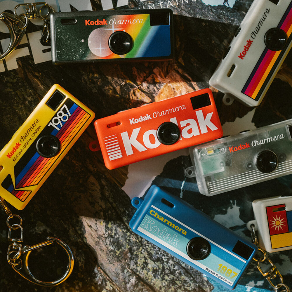 韓國 KODAK柯達｜復古迷你相機吊飾盲盒