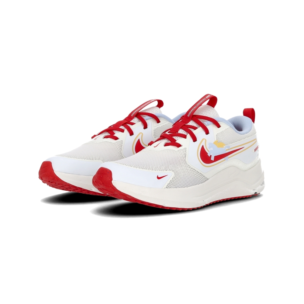 Nike Cosmic Runner 大童 白紅藍色 馬年 網布 透氣 緩震 跑鞋 運動 慢跑鞋 IQ1140-161