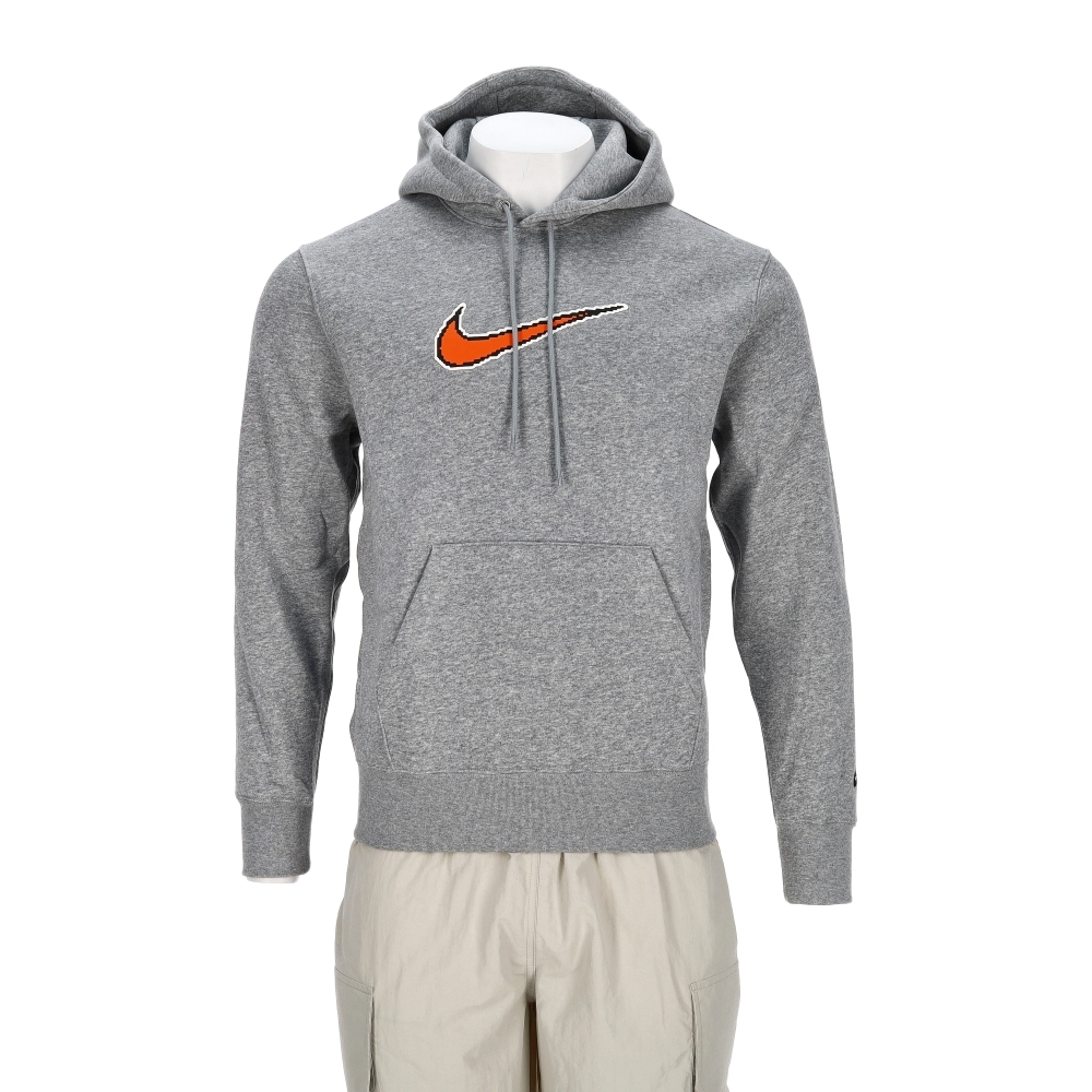 Nike Club Bb Hdy Neo Varsit 男款 灰色 刷毛 帽T 連帽 長袖 HV0855-063