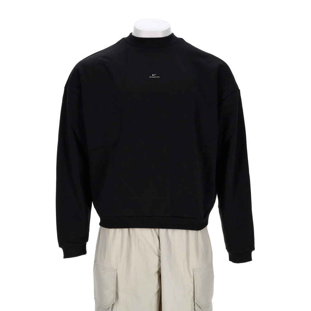 Nike Si Brsh Crew 男款 黑色 刷毛 寬鬆 大學T 長袖 IM5902-010