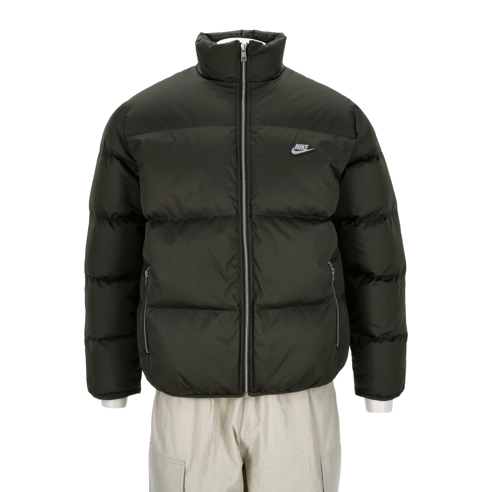 Nike Pffr Jkt Dwn Gc 男款 墨綠色 寬鬆 羽絨 保暖 外套 IM2081-355