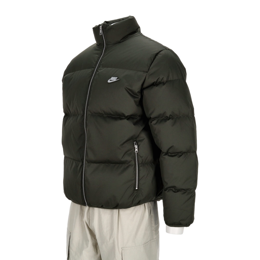 Nike Pffr Jkt Dwn Gc 男款 墨綠色 寬鬆 羽絨 保暖 外套 IM2081-355