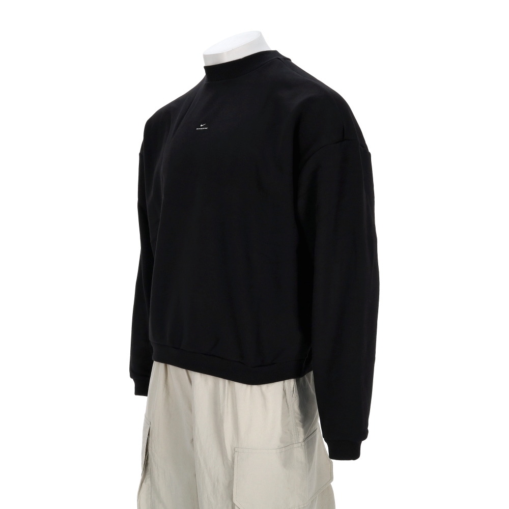 Nike Si Brsh Crew 男款 黑色 刷毛 寬鬆 大學T 長袖 IM5902-010