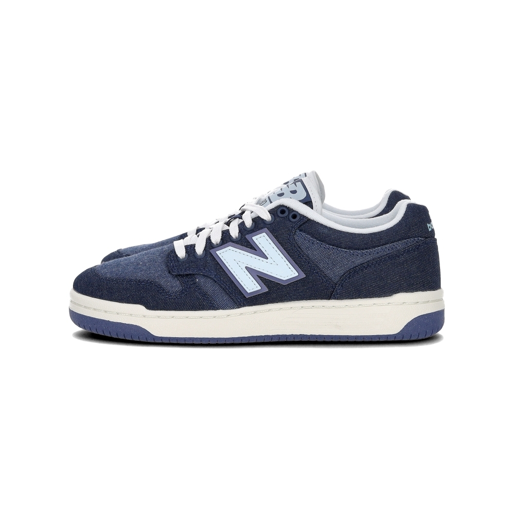 New Balance NB 480 男鞋 女鞋 深藍色 復古 拼接 單寧 情侶鞋 休閒 運動 休閒鞋 BB480LDD