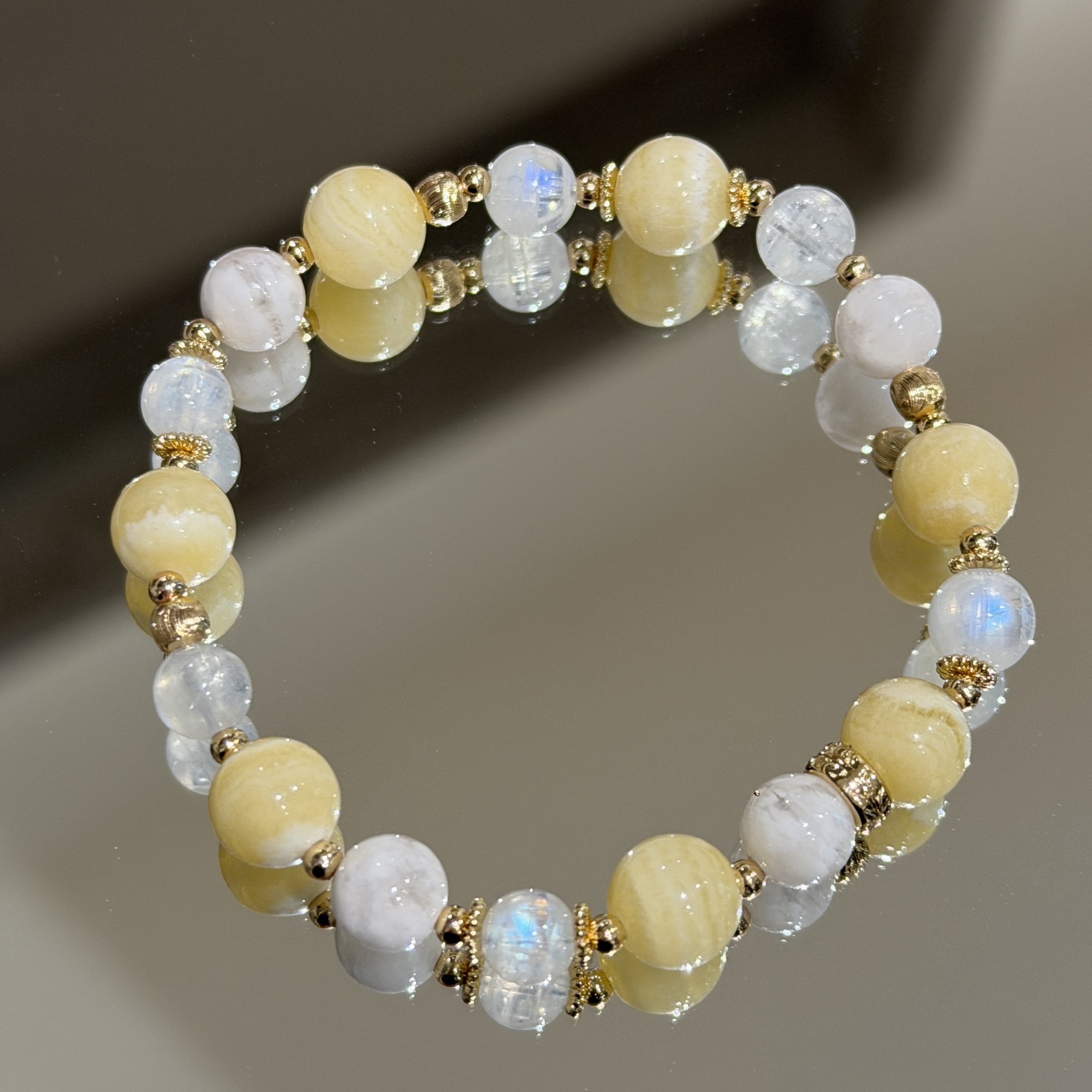 招財正能量 | 太陽花 | 黃方解石《共兩款》