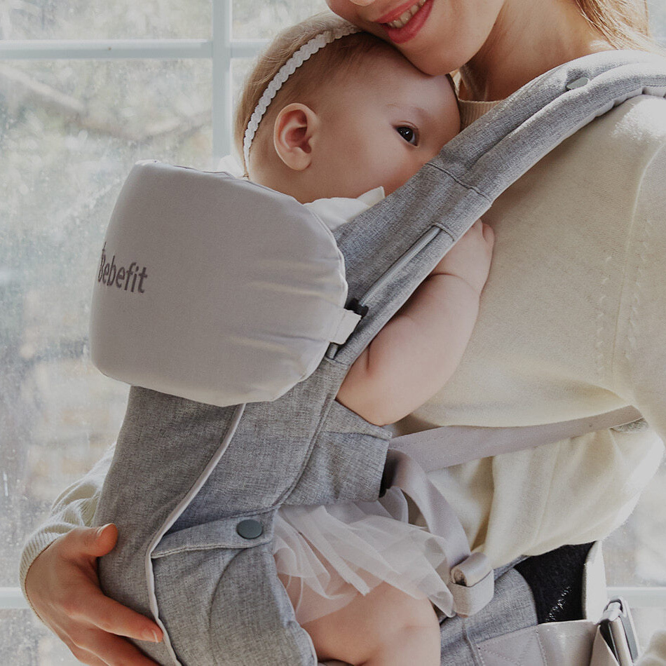 韓國 Bebefit S7 智能揹帶市售最省力的無痛揹負體驗