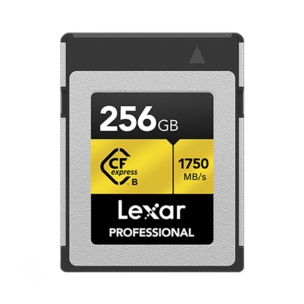 LEXAR PROFESSIONAL CFexpress™ TYPE B CARD “GOLD SERIES”128GB/256GB(up to 1750MB/s read, 1500MB/s write)