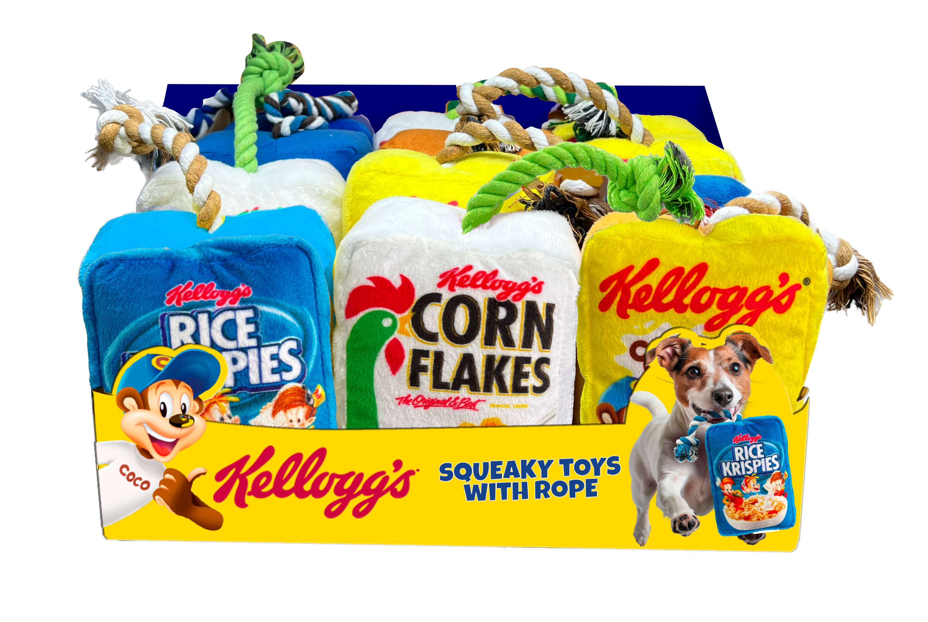 Kellogg's 附繩發聲玩具