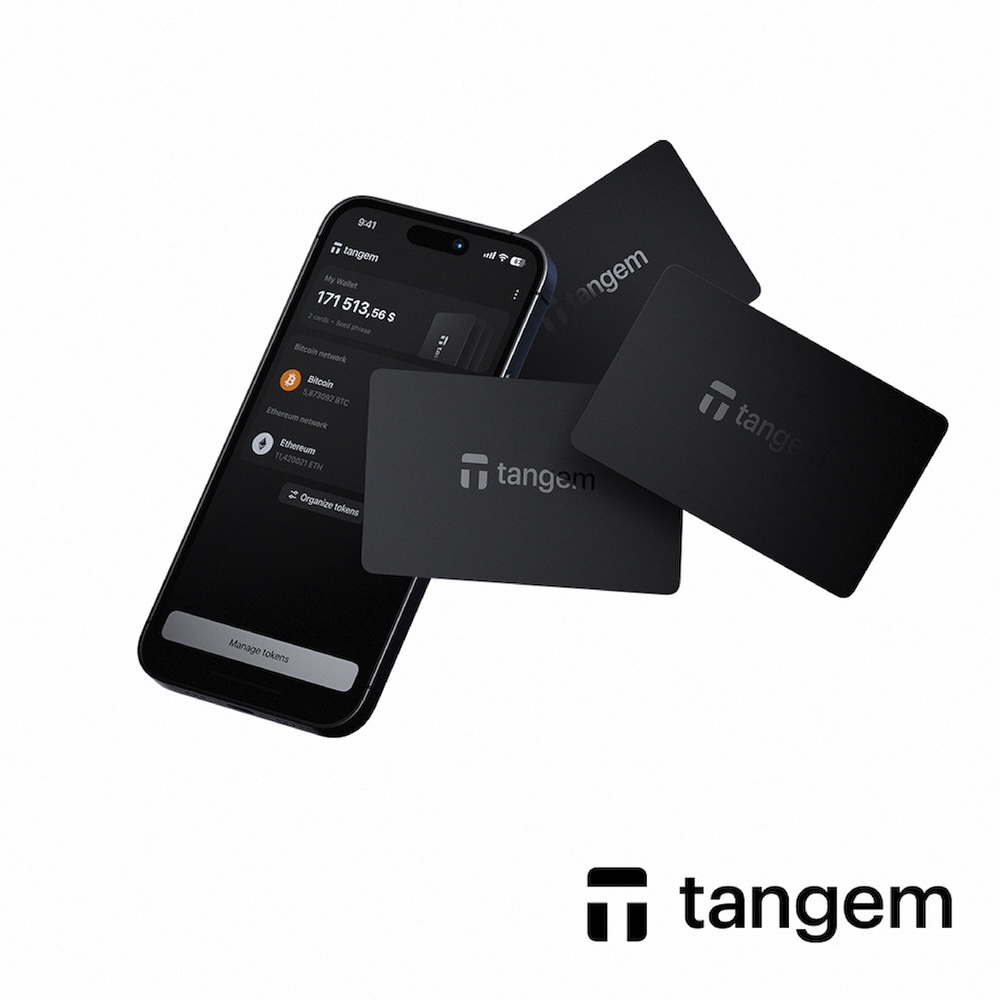 TANGEM Wallet 2.0 冷錢包三卡組