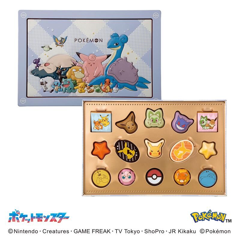 【預購】JN123006 Pokemon 15粒朱古力禮盒裝