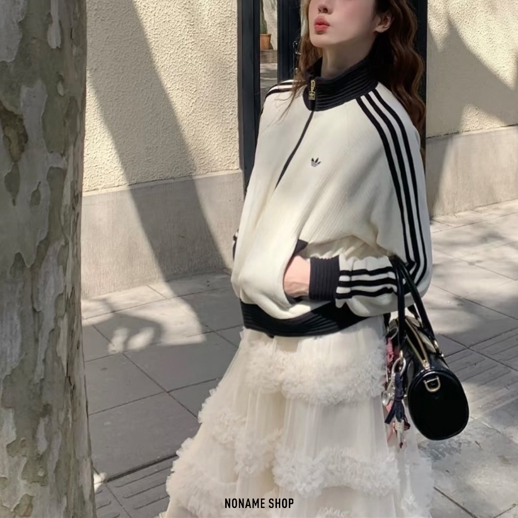 ADIDAS ORIGINALS COLOR JKT 短版 絲絨 燈芯絨 外套 宋雨琦同款 兩色 (女款)