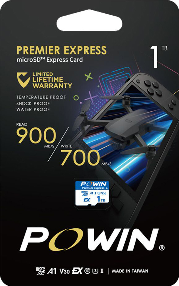 Powin NS2 專用 microSD Express 記憶卡 1TB