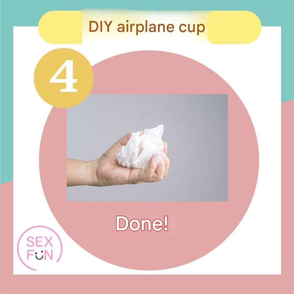 Final DIY male masturbator ready to use