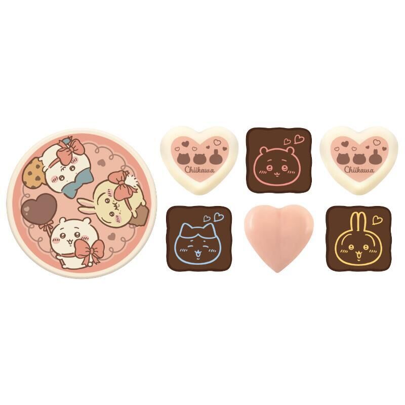 【預購】JN123010 Chiikawa 7粒朱古力禮盒裝