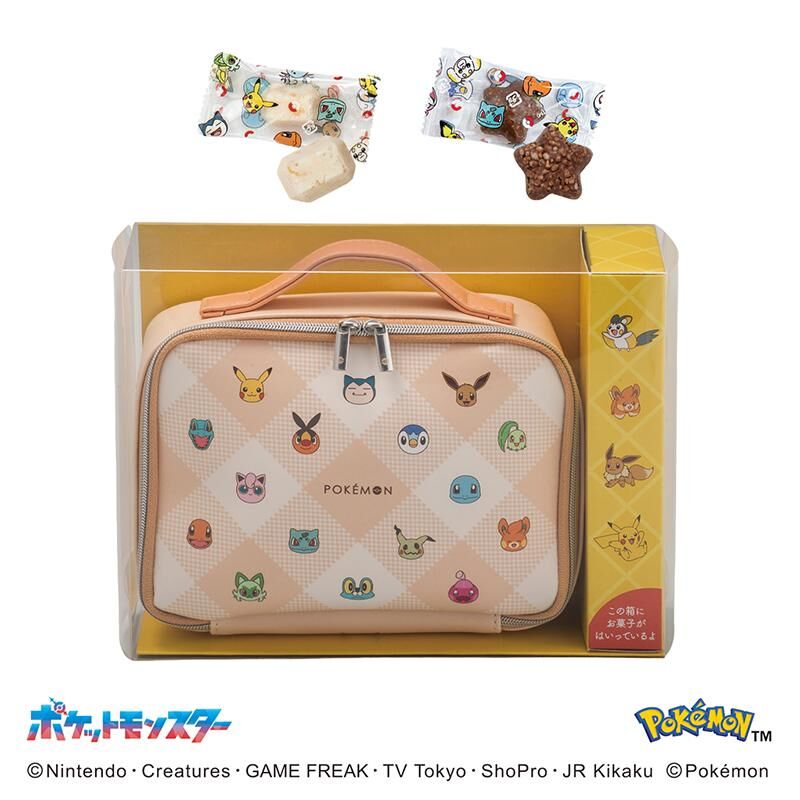 【預購】JN123013 Pokemon 朱古力米通五粒小包包套裝