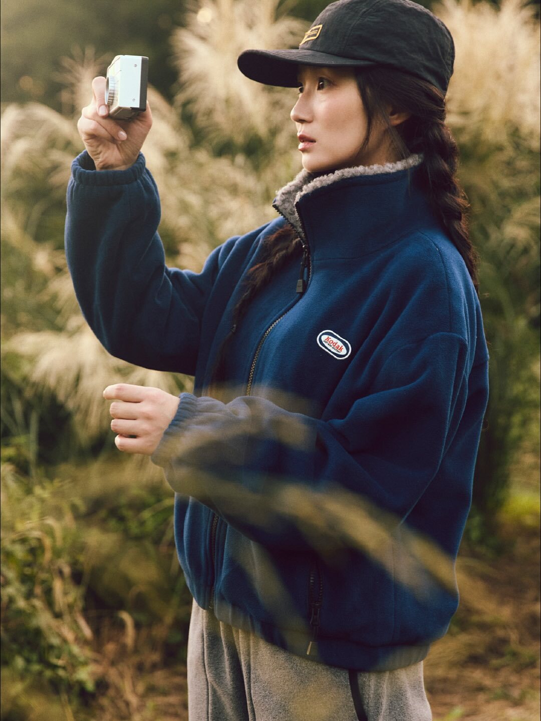 韓國 KODAK柯達｜POLARTEC 女款立領極暖刷毛外套