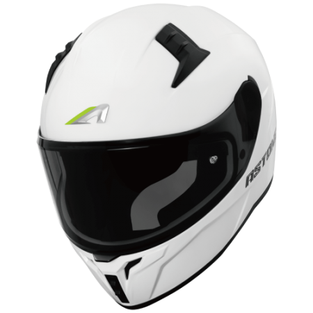 ASTONE GTO7 素色 白色 全罩 通風 單鏡片 排齒扣 輕量