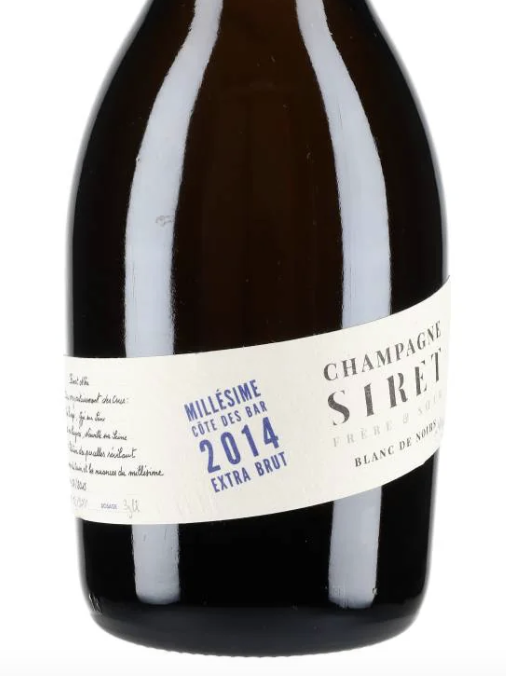 Siret Frere et Soeur Millesime Blanc de Noirs Extra Brut 2014