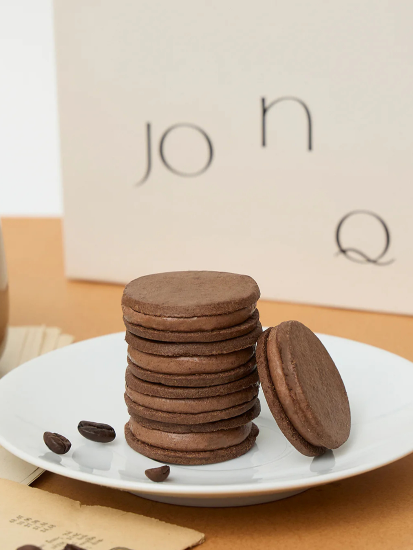 【 5/1收單 】Jonquil 咖啡醇厚可可小圓餅(奶素)10片組