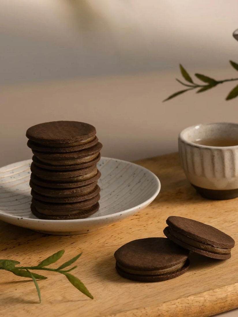 【 5/1收單 】Jonquil 鐵觀音醇厚可可小圓餅(奶素)10片組