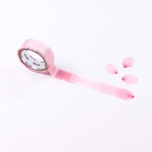 現貨┃日本 bande 櫻花花瓣 和紙膠帶貼紙捲