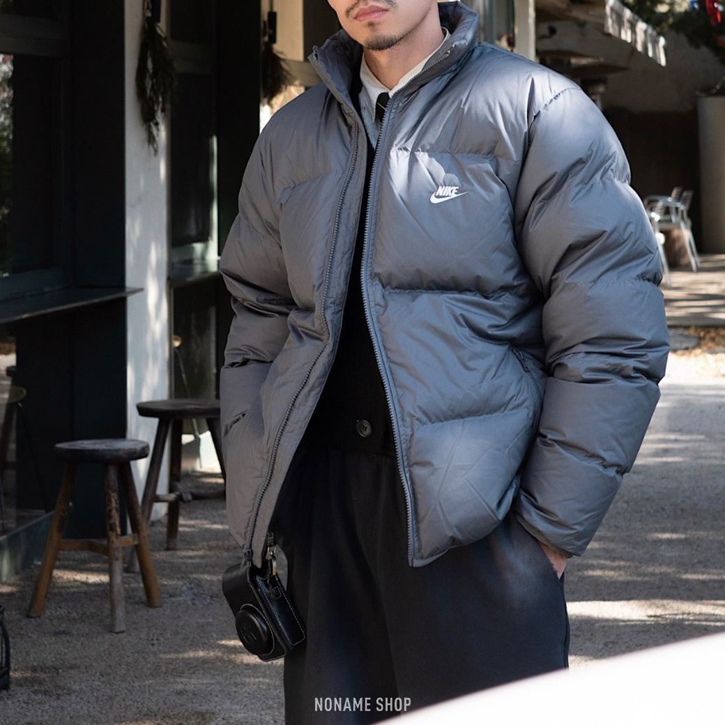 NIKE SPORTSWEAR CLUB Therma-FIT 鴨絨 保暖 麵包 羽絨外套 兩色 (男款)