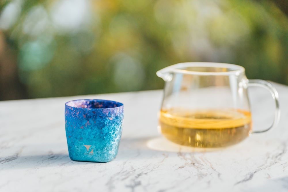 鈦造|方形小鈦杯|浮生若夢|方寸系列【星】| 120ml