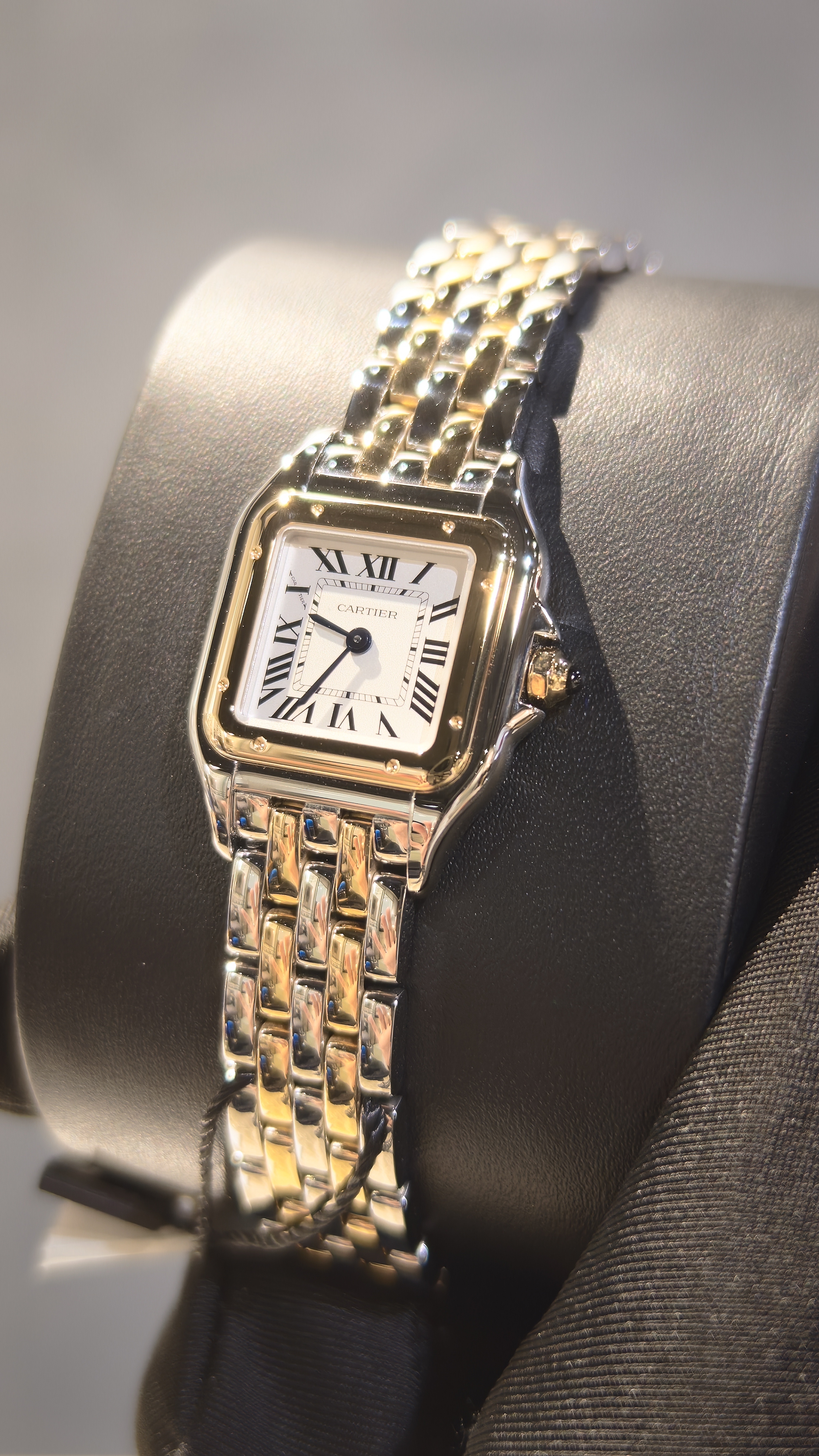 BRAND NEW CARTIER W2PN0018 SMALL MODEL SILVER DIAL PANTHERE DE CARTIER 23MM