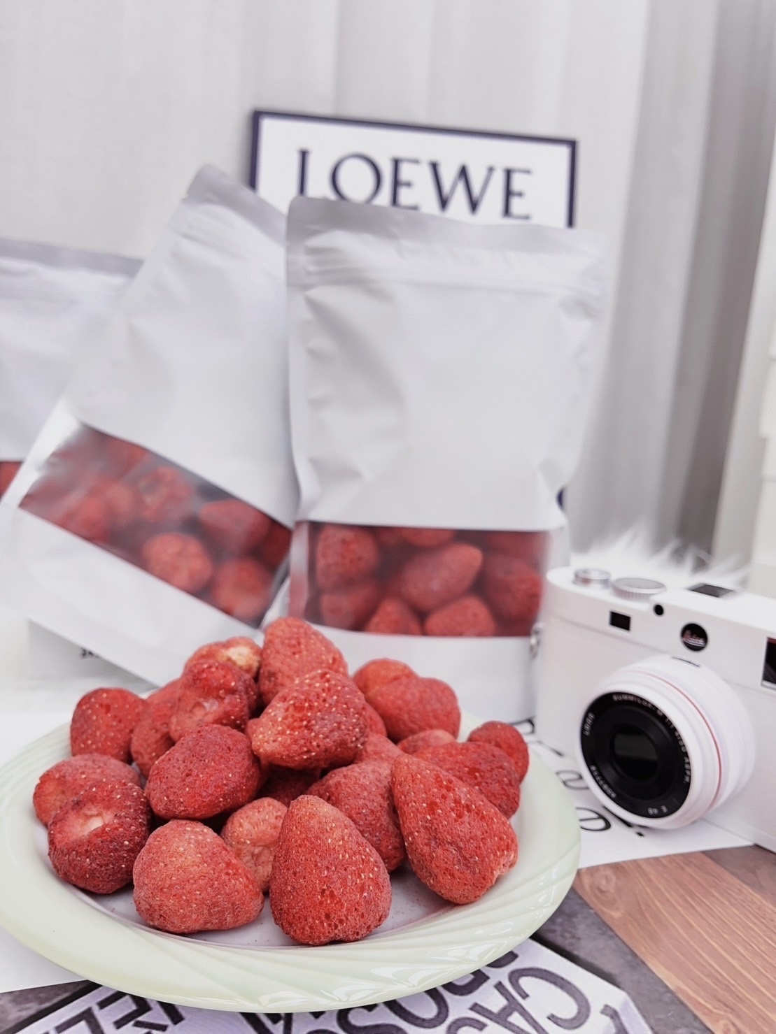 老饕最愛｜嘎嘣脆草莓乾100g