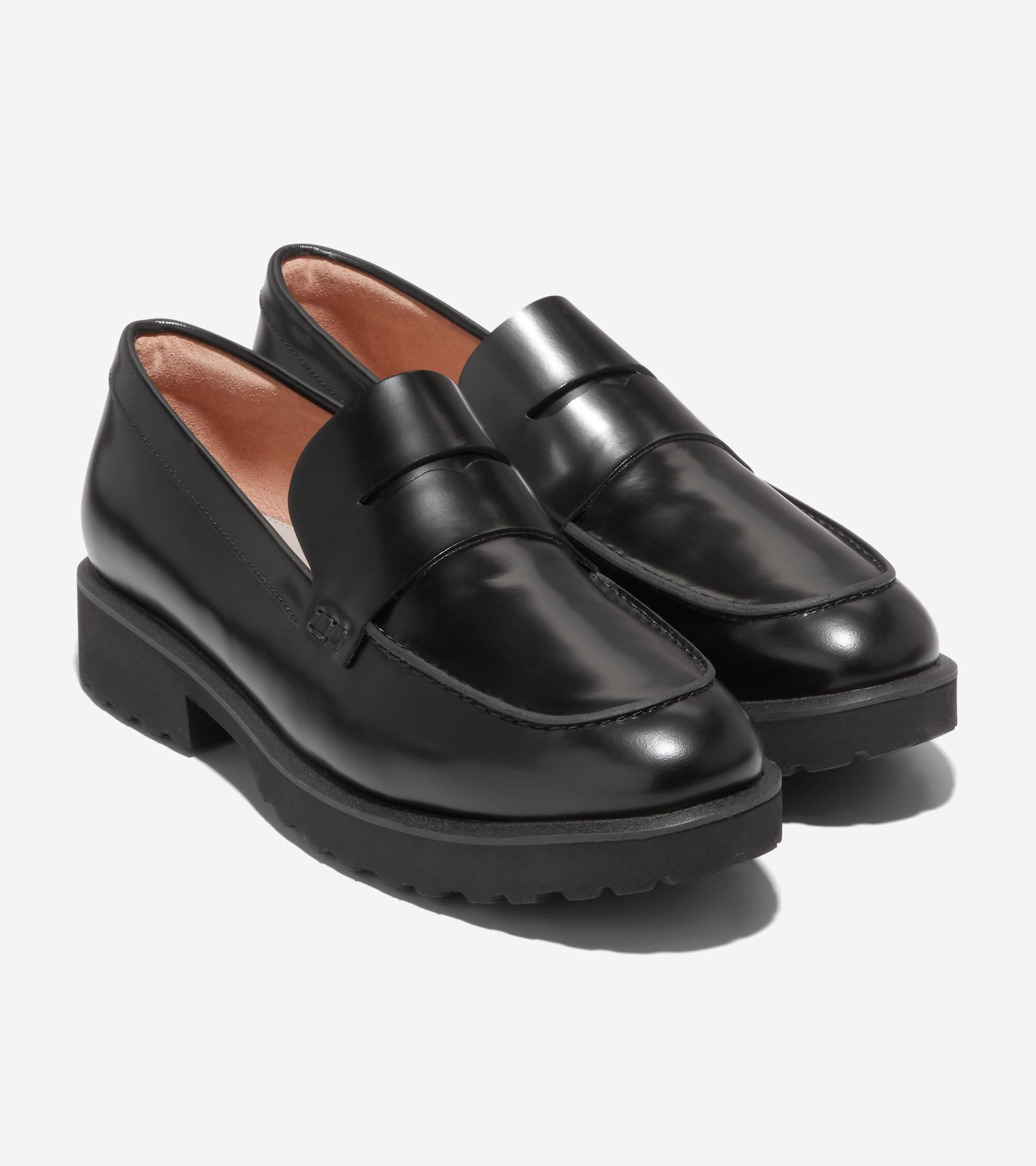 SHO-CCF1230-011 W29785-GENEVA LOAFER 黑色 (Q款) (Size:35.5/37.5)