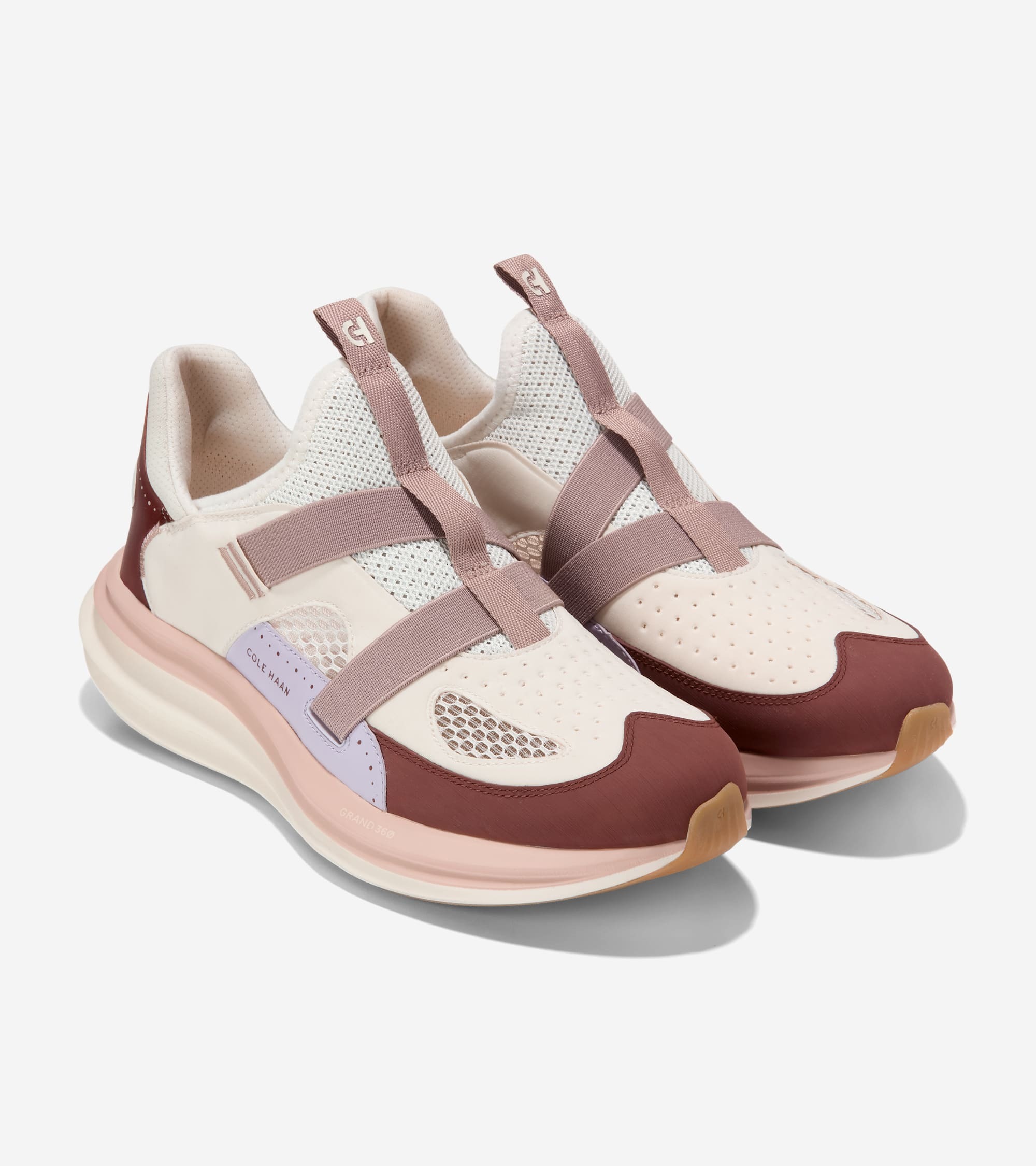 SHO-CCF1230-024 W32916-OG QUADSTAR MONK STRAP RUNNING SNEAKERS 米色 (AH款) (Size:35.5/36/37/37.5/38/38.5/39/39.5)