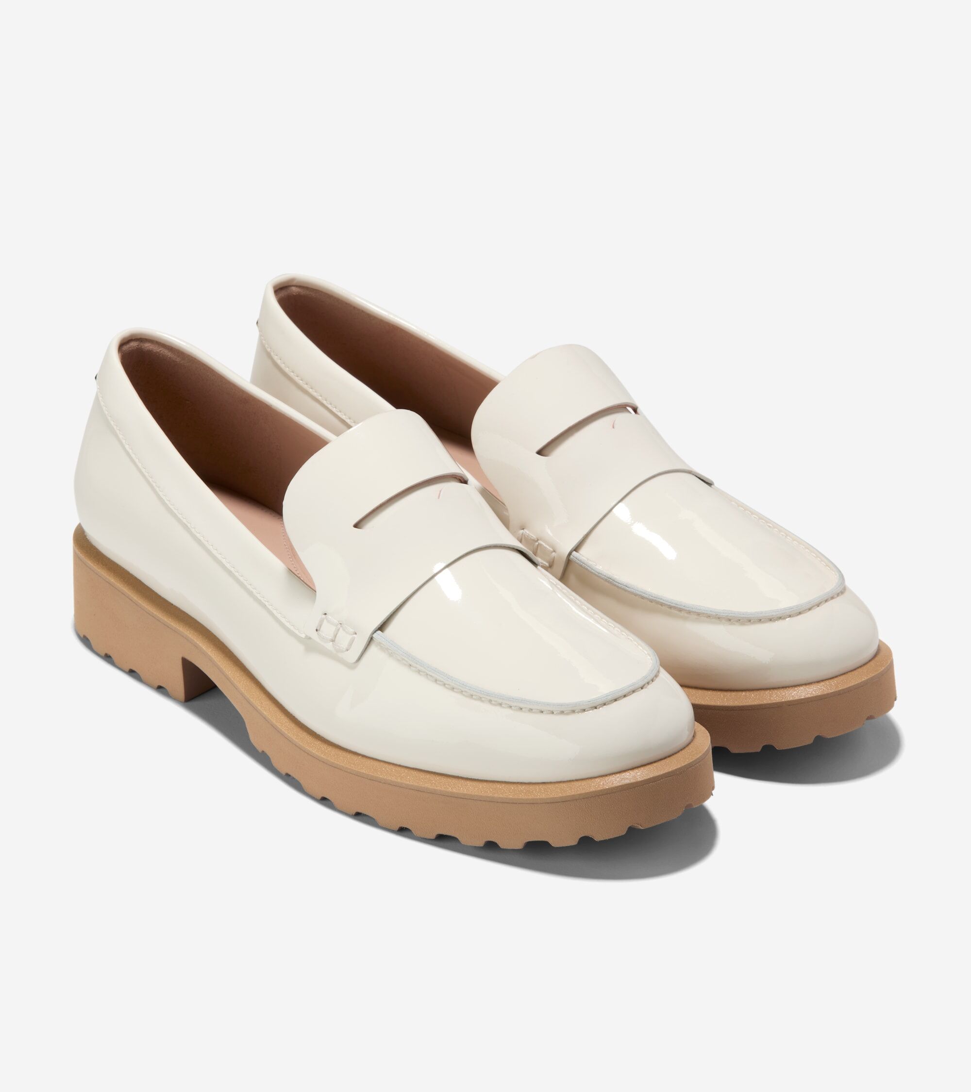 SHO-CCF1230-036 W33704-GENEVA LOAFER 白色 (AY款) (Size:35/36/37.5/38/38.5)