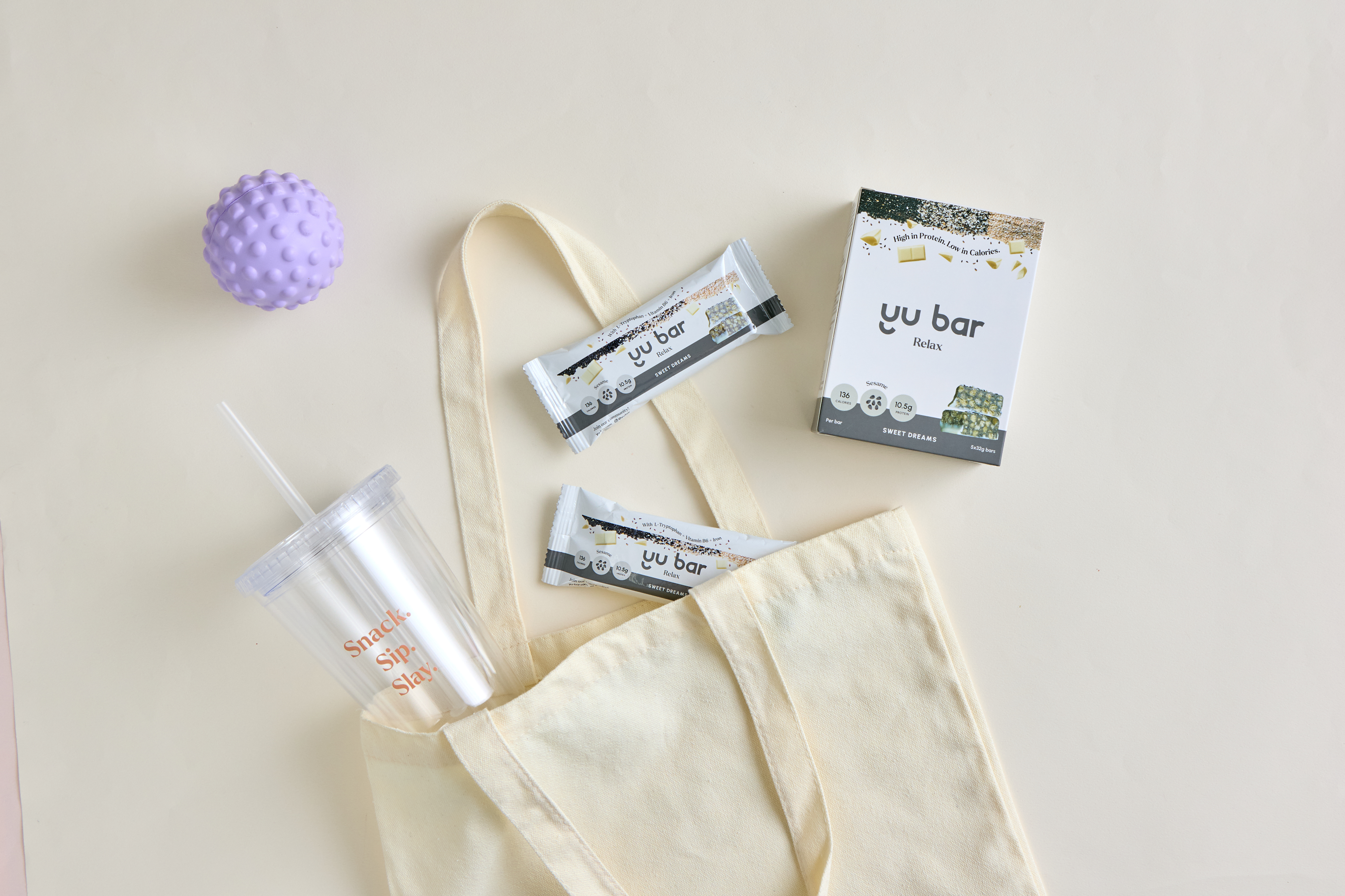 每一根 Yu Bar 蛋白棒都兼顧高蛋白、膳食纖維與減糖配方,並依照不同生活需求,設計對應的機能重點。